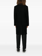 Manteaux Manteau en laine Ami PARIS Noir Homme