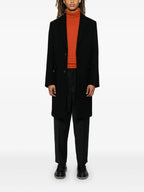 Manteaux Manteau en laine Ami PARIS Noir Homme