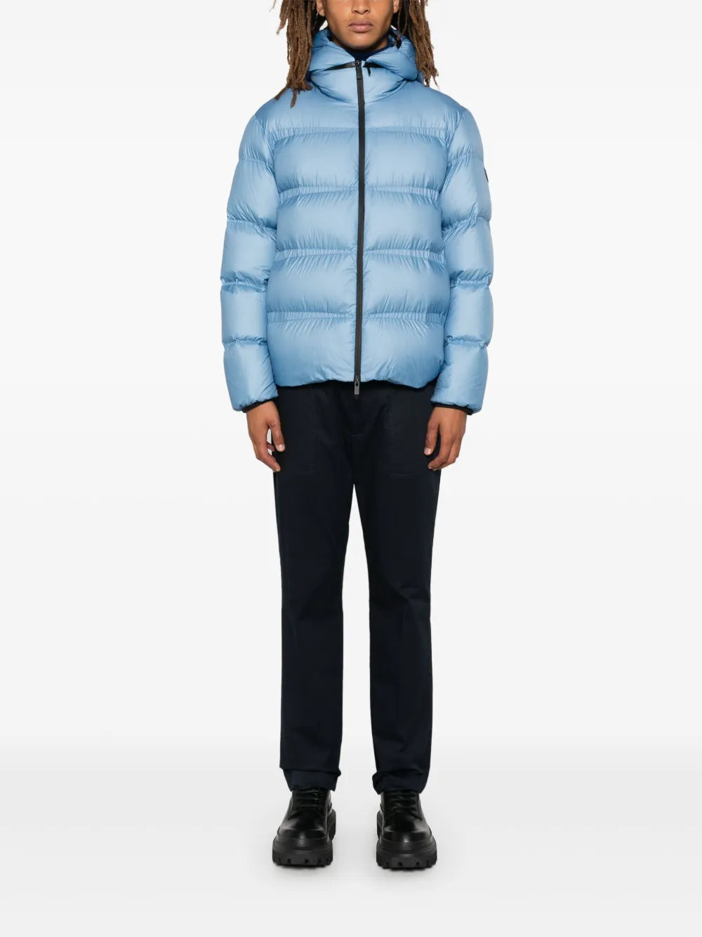 Manteaux Doudoune Masac Moncler Bleu Homme