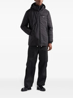 Manteaux Doudoune en Re-Nylon Prada Noir Homme
