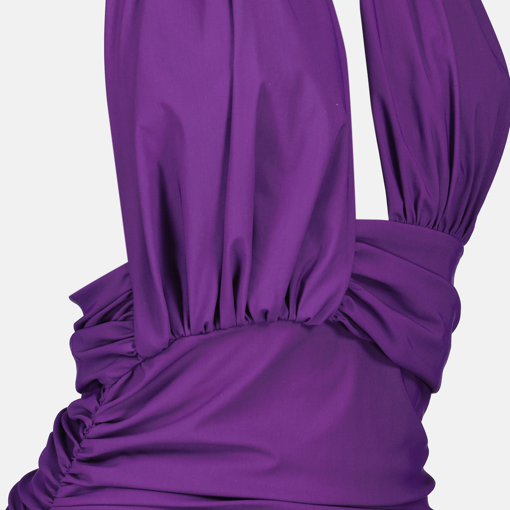 Image de l'article Robe de plage Onda longue violet de la marque Christopher Esber pour Femme - Saison Printemps-Été 2026 - Vue détaillée_1