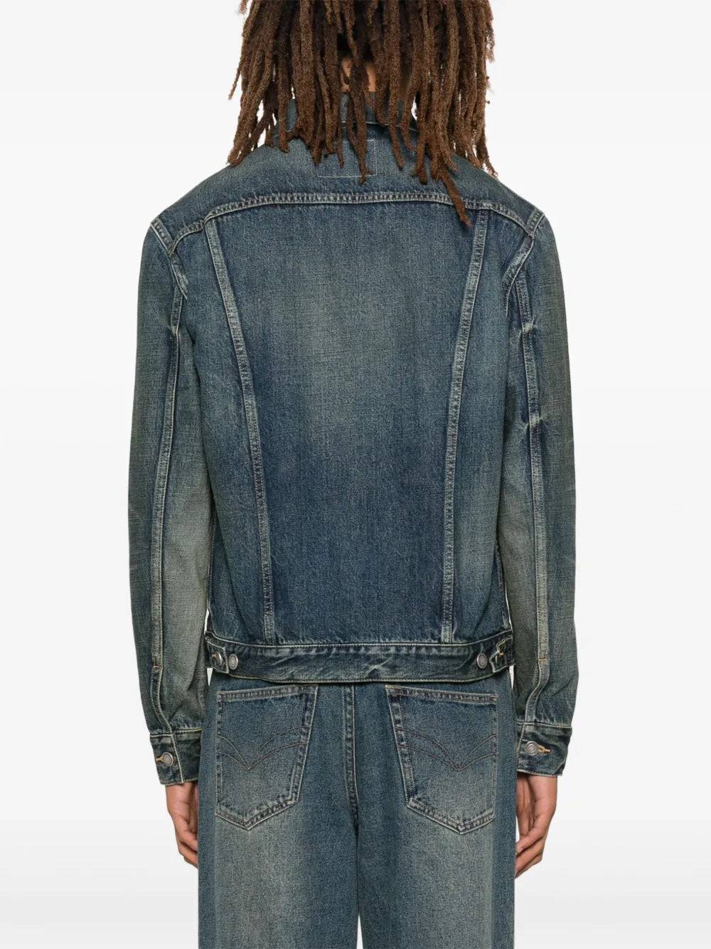 Vestes Veste en jean Saint Laurent Bleu Homme