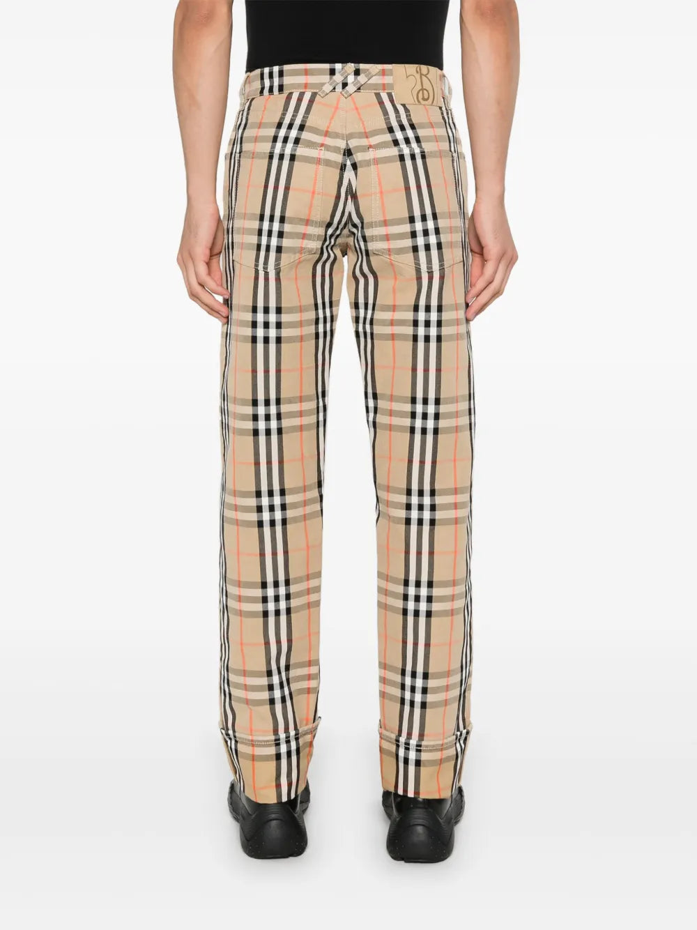 Pantalones Pantalones a cuadros Burberry Beige Homme