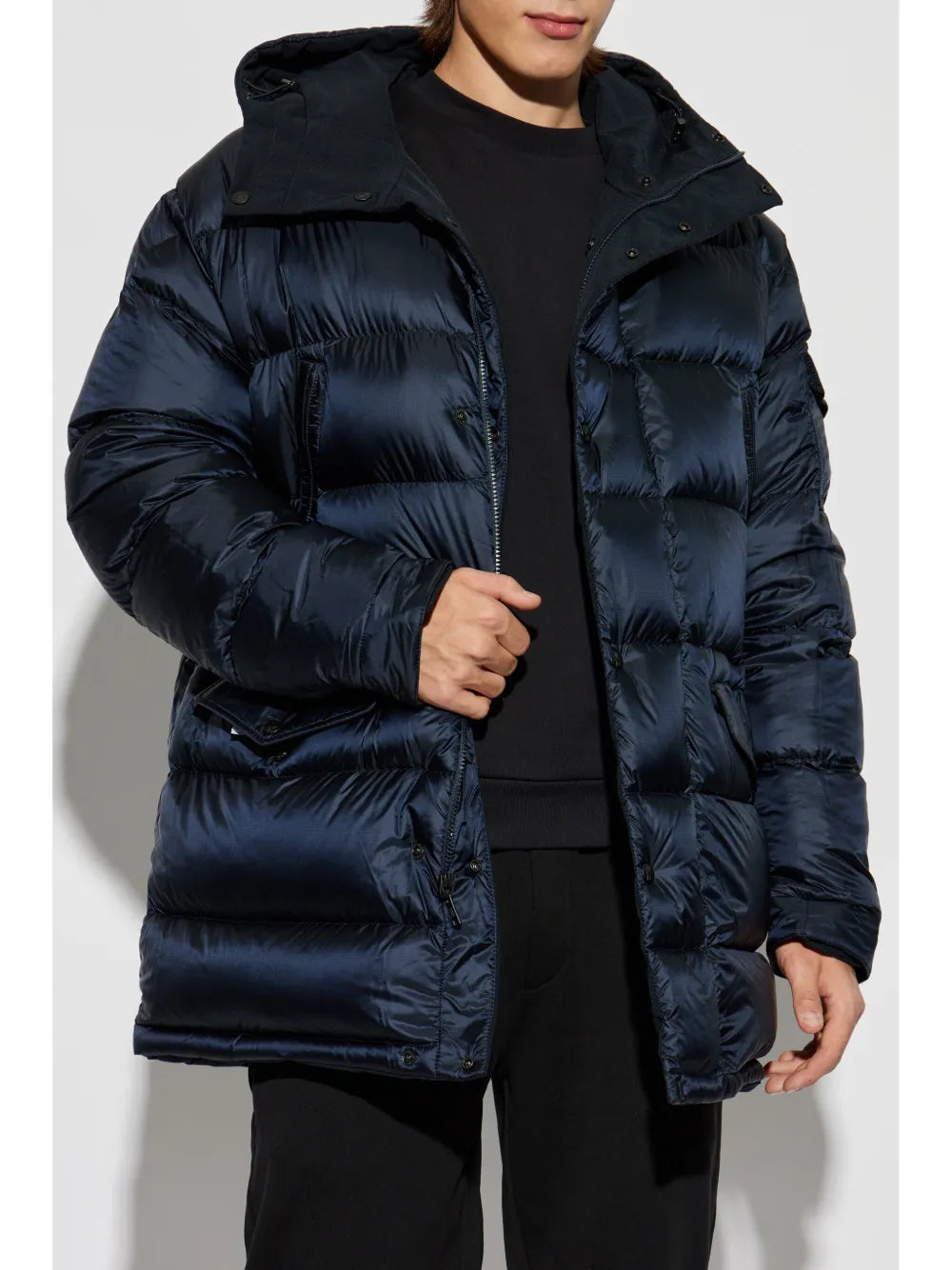 Manteaux Doudoune Prefoune réversible Moncler Bleu foncé Homme