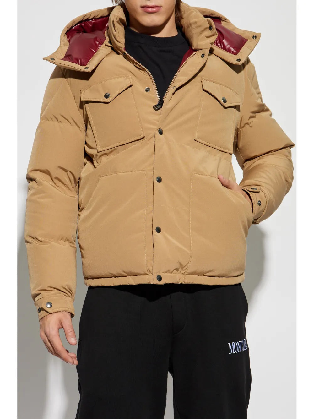 Manteaux Doudoune Fornas Moncler Beige Homme