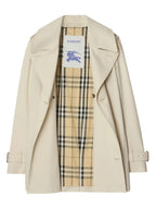 Abrigos Gabardina Trench Coat Burberry Blanco Femme