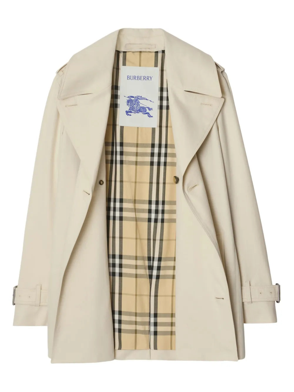 Abrigos Gabardina Trench Coat Burberry Blanco Femme