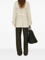 Abrigos Gabardina Trench Coat Burberry Blanco Femme