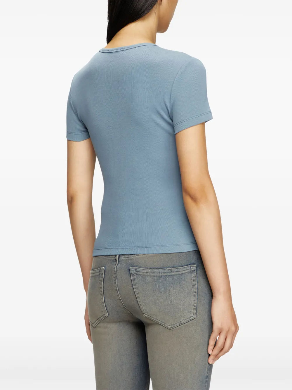 T-shirt T-Ele-Long T-Shirt Diesel Blu Femme