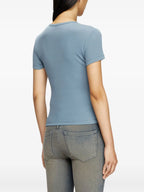 T-shirt T-Ele-Long T-Shirt Diesel Blu Femme