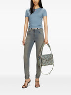 T-shirt T-Ele-Long T-Shirt Diesel Blu Femme