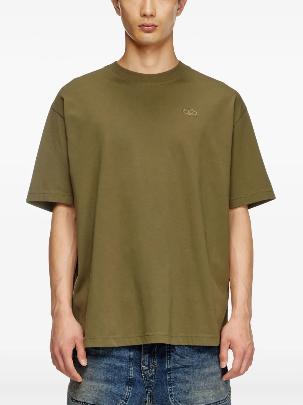 Tシャツ Tシャツ T-Boggy-Megoval Diesel カーキ メンズ