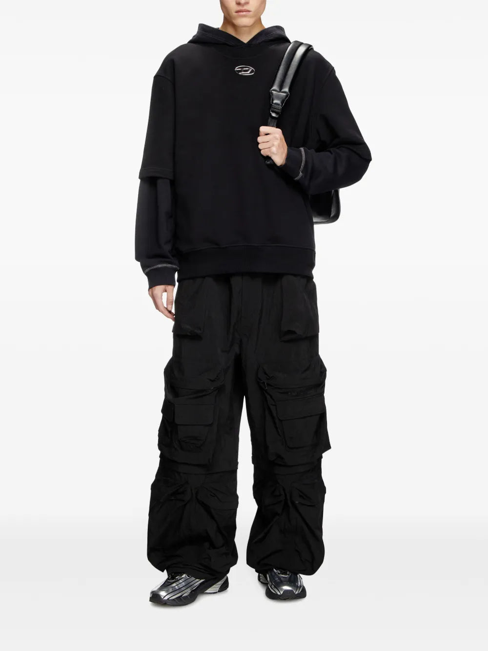 Tシャツ Tシャツ Oval-D Diesel 黒 Homme