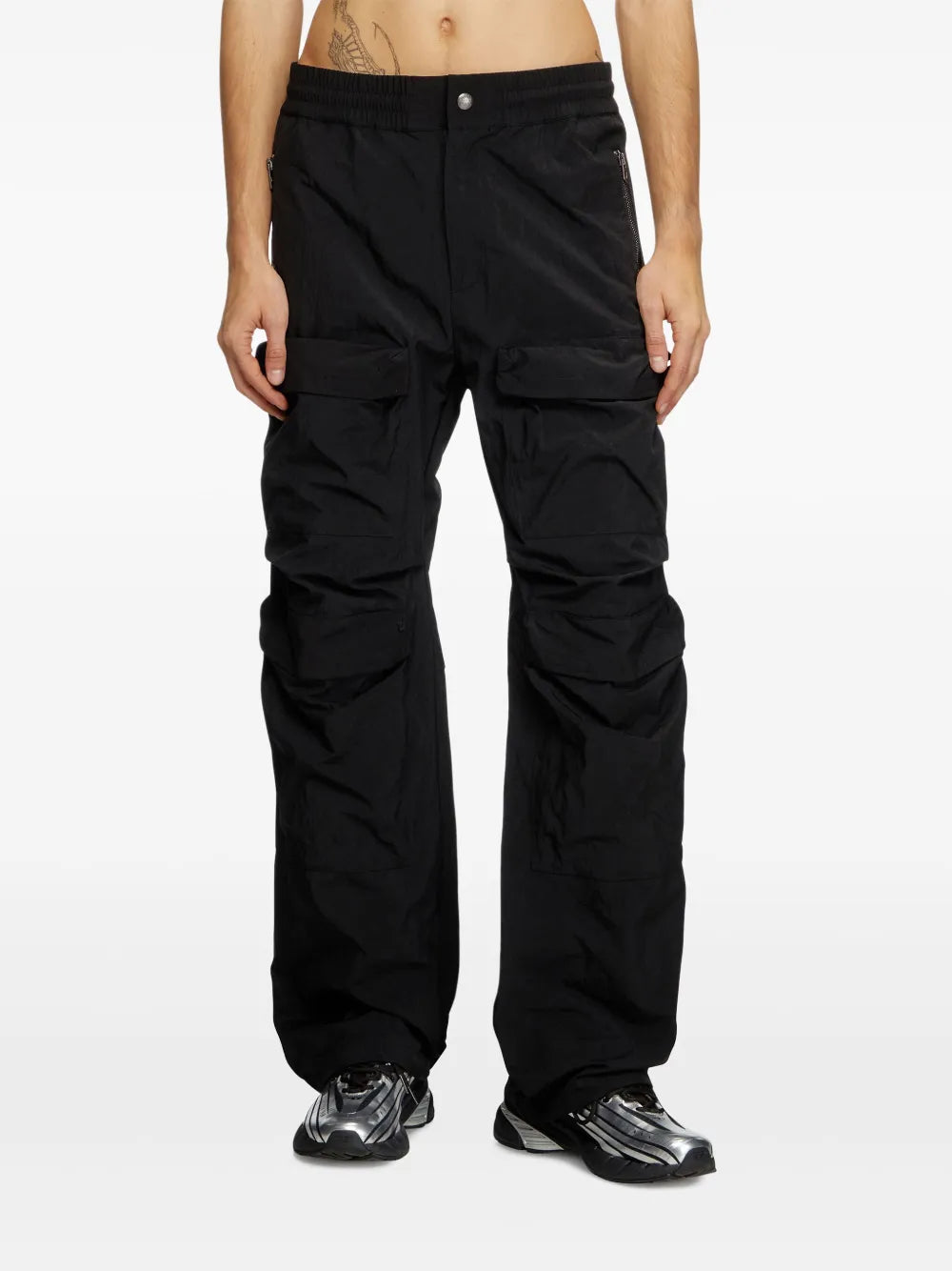 Pantalons Pantalon Cargo P-Danzel Diesel Noir Homme