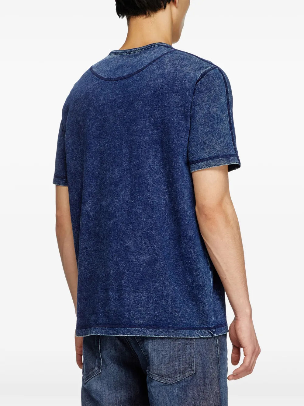 T-shirts T-shirt T-adjind Diesel Bleu Homme