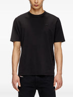 T-shirts T-shirt noir T-Adjust-Slits Diesel Noir Homme