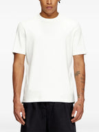 Tシャツ ホワイト Tシャツ T-アジャスト-スリット Diesel 白 メンズ