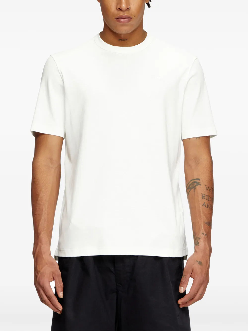 T-shirts T-shirt blanc T-Adjust-Slits Diesel Blanc Homme