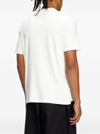 Tシャツ ホワイト Tシャツ T-アジャスト-スリット Diesel 白 メンズ