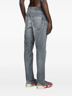 Pantalons Jeans D-Krookley-B Diesel Gris Homme