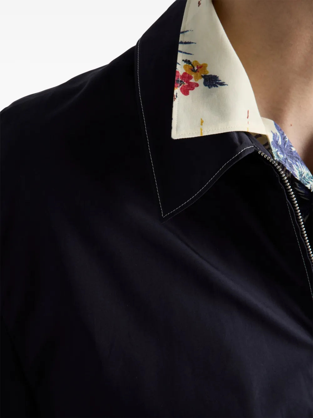 Vestes Veste coupe- vent Prada Bleu foncé Homme