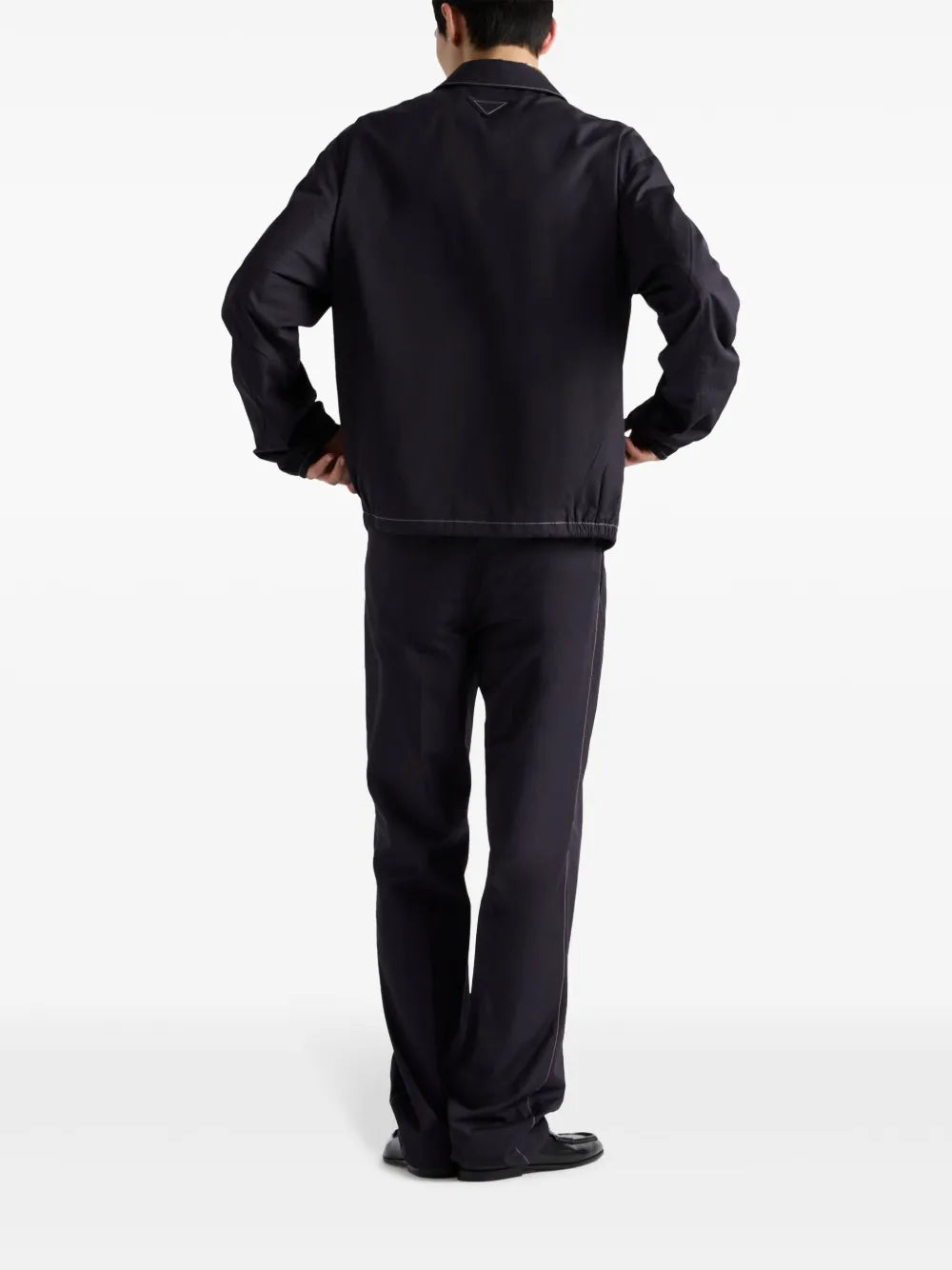 Jaquetas Corta-vento Prada Azul escuro Homme