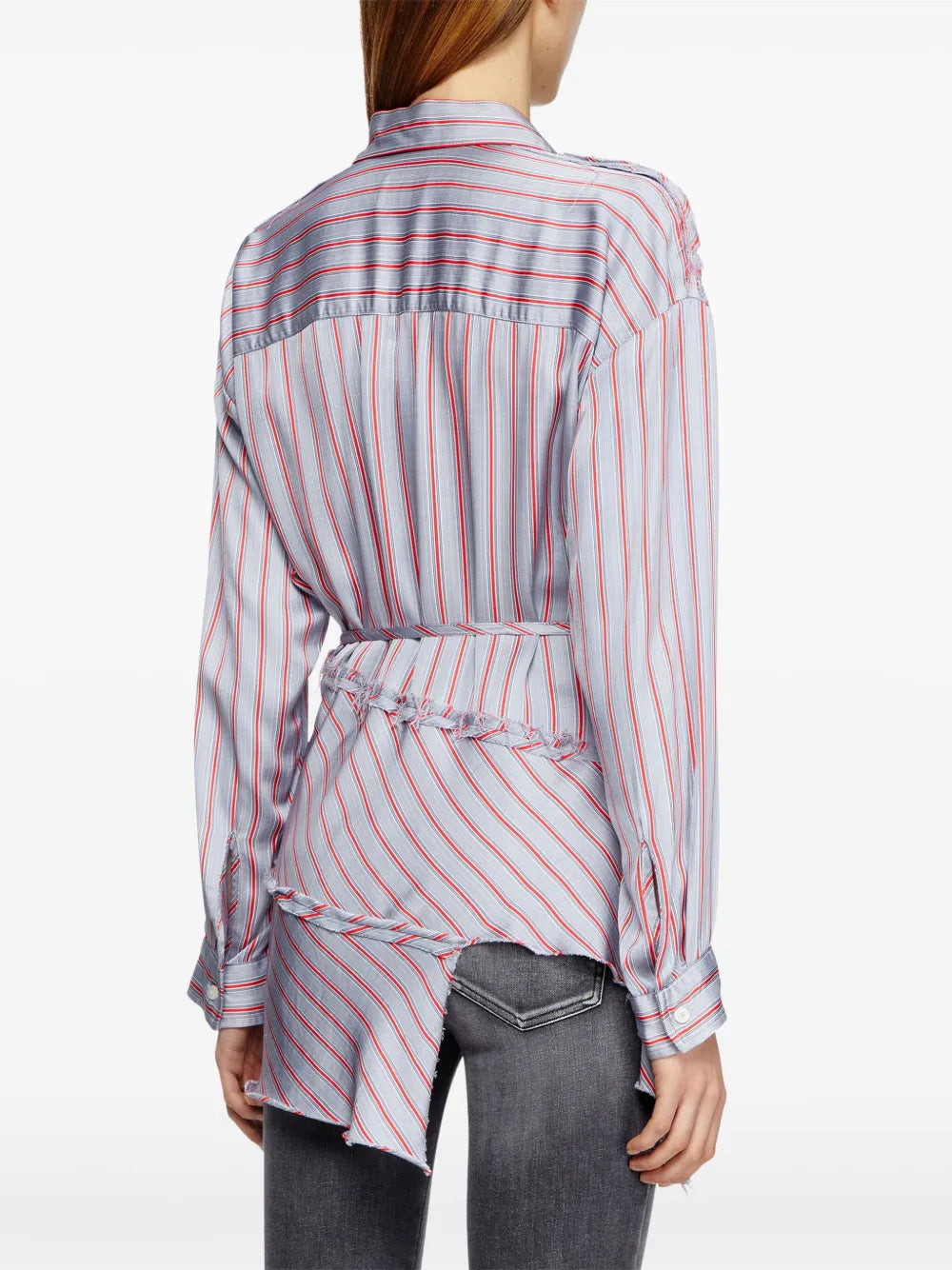 Chemises Chemise cache coeur C-Razy Diesel Violet Femme