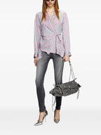 Chemises Chemise cache coeur C-Razy Diesel Violet Femme