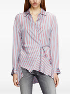 Chemises Chemise cache coeur C-Razy Diesel Violet Femme