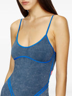 Vestidos Robe Body D-Wow Diesel Azul Femme