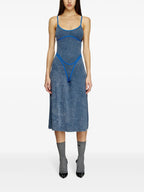 Vestidos Robe Body D-Wow Diesel Azul Femme