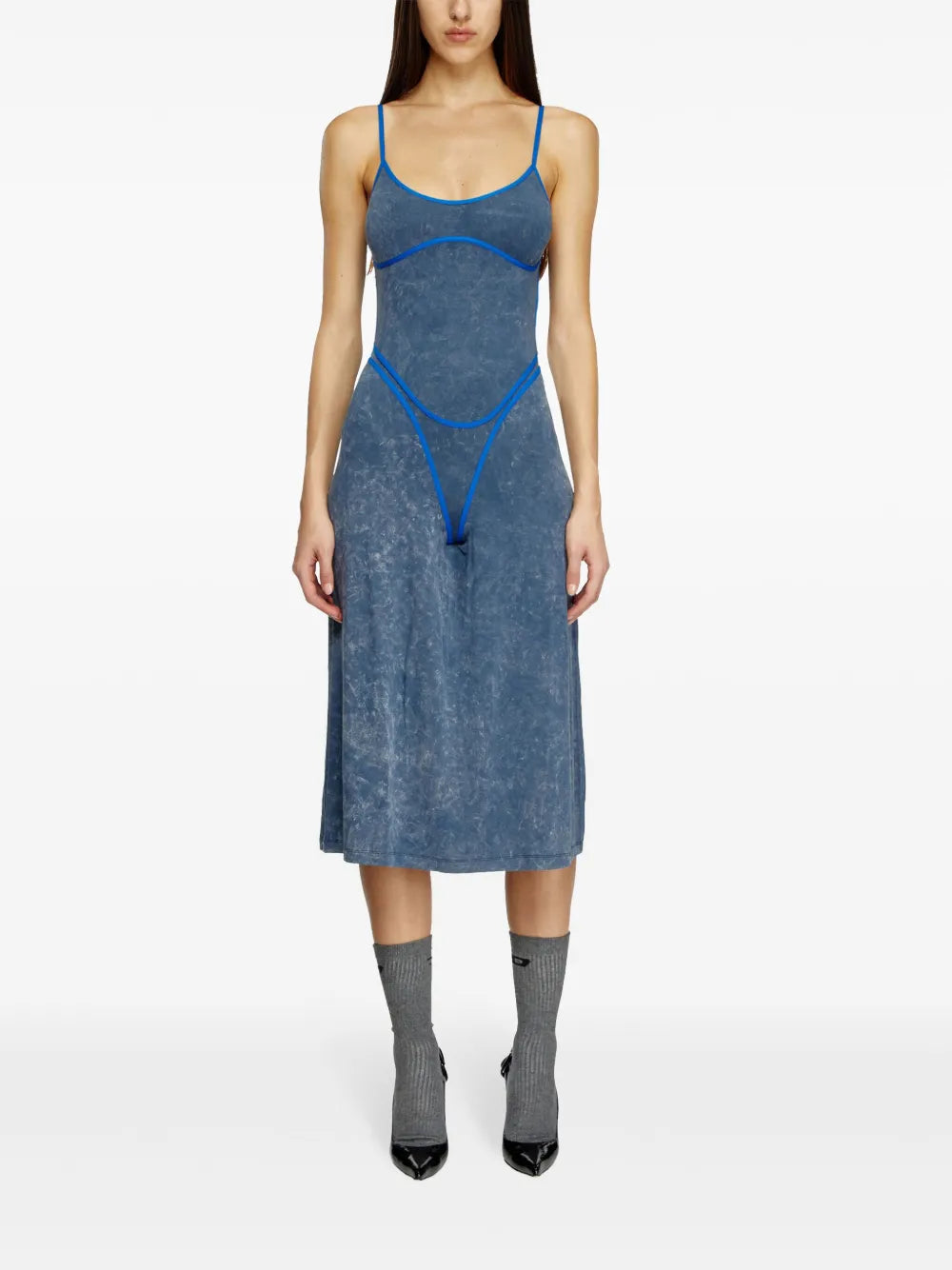 Vestidos Robe Body D-Wow Diesel Azul Femme