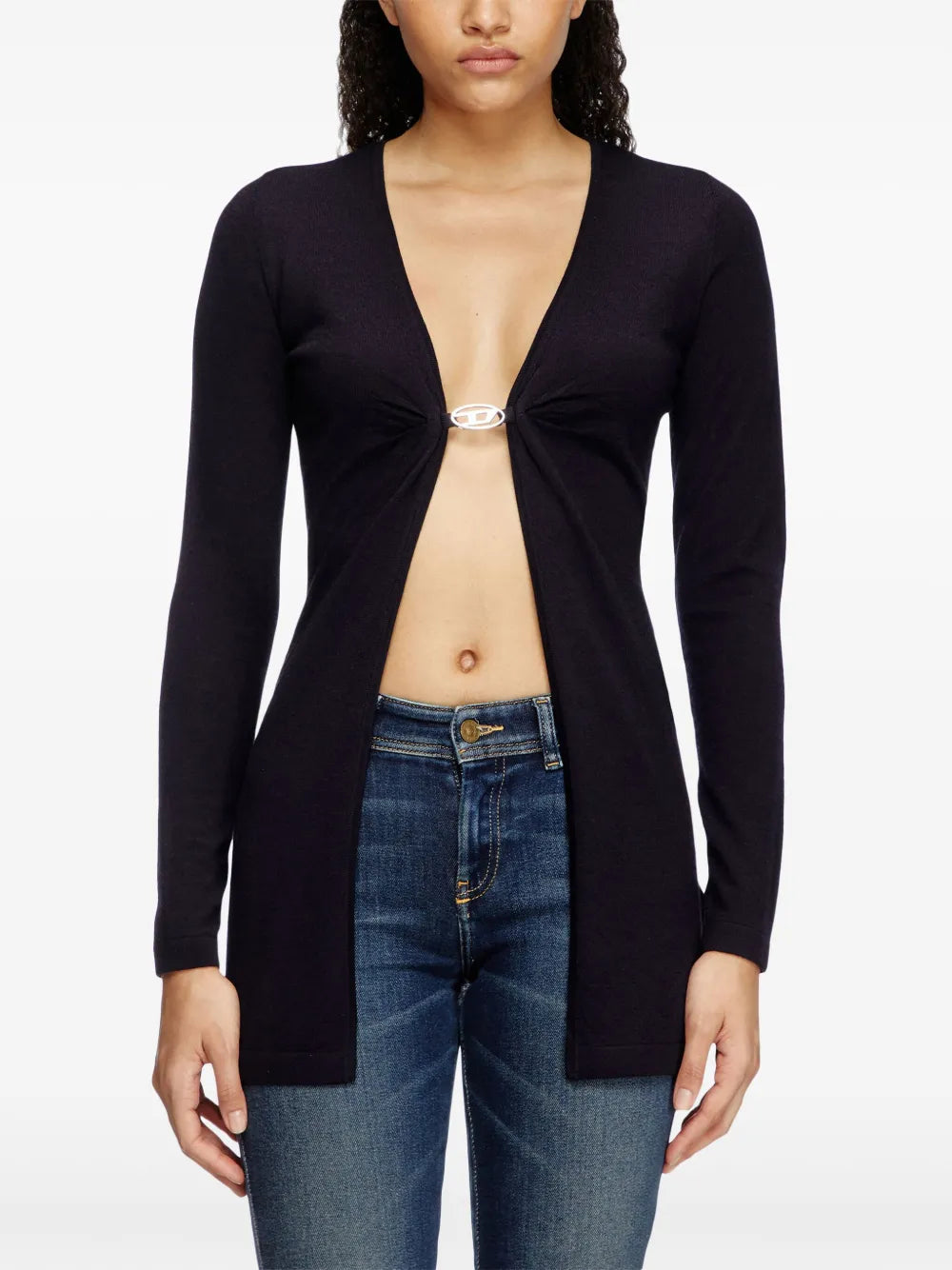 Maille Cardigan M-Pierry Diesel Bleu foncé Femme