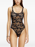 Tops Megan Lace Bodysuit Diesel Black Femme