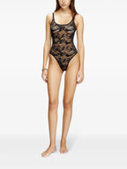 Tops Megan Lace Bodysuit Diesel Black Femme