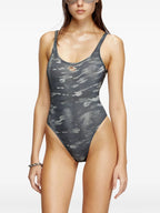 Moda praia Maiô Ut-body-utlt Diesel Cinza Femme