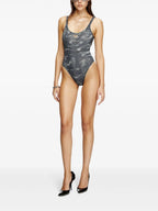 Moda praia Maiô Ut-body-utlt Diesel Cinza Femme