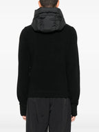 Vestes Veste bi-matière Moncler Grenoble Noir Homme