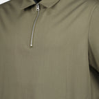 Polos Polo con cremallera Sacai Caqui Homme