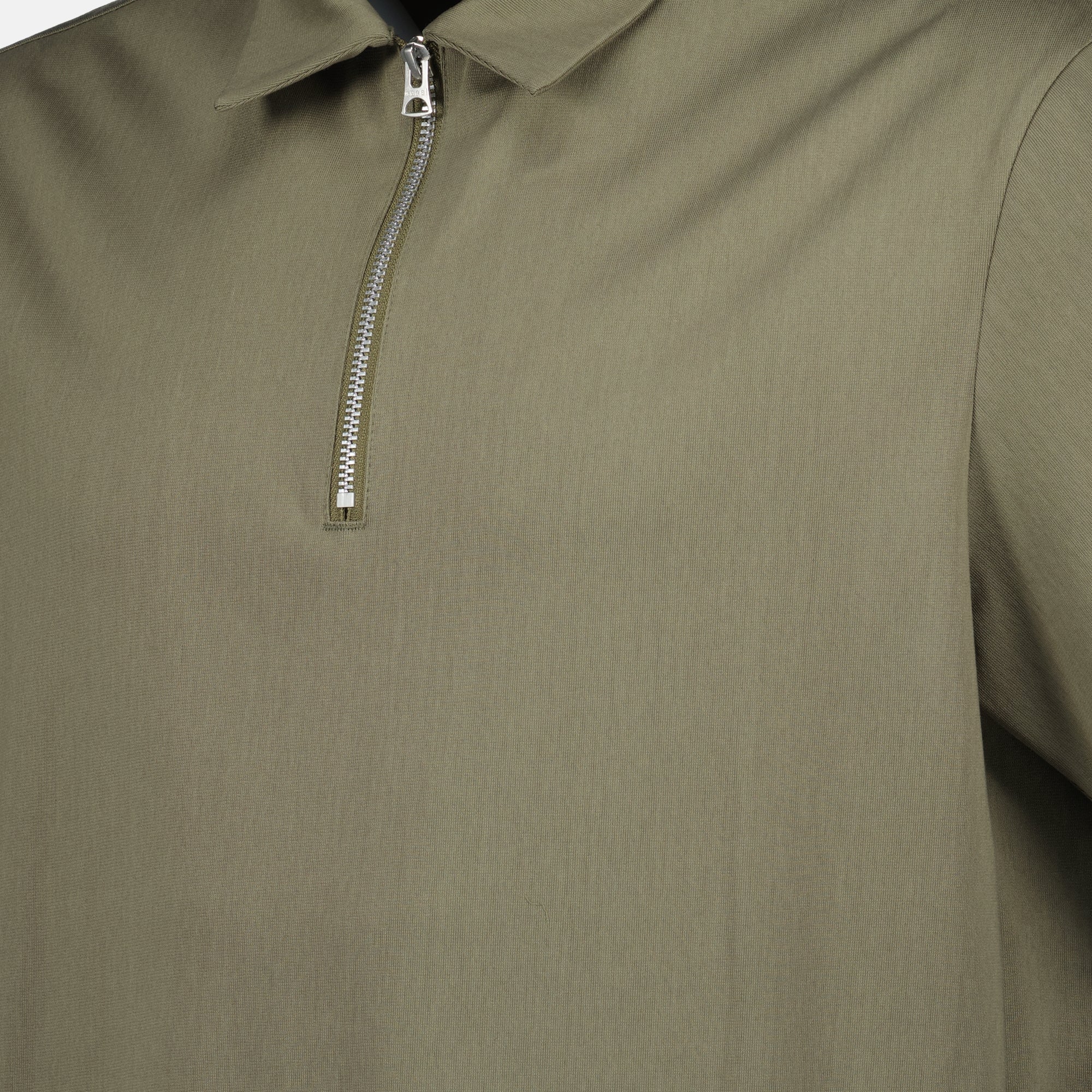 Polos Polo con cremallera Sacai Caqui Homme