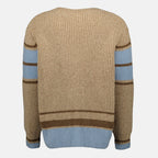 Image de l'article Pull College de la marque Ami PARIS pour Unisex - Saison Automne-Hiver 2025 - Vue détaillée_2