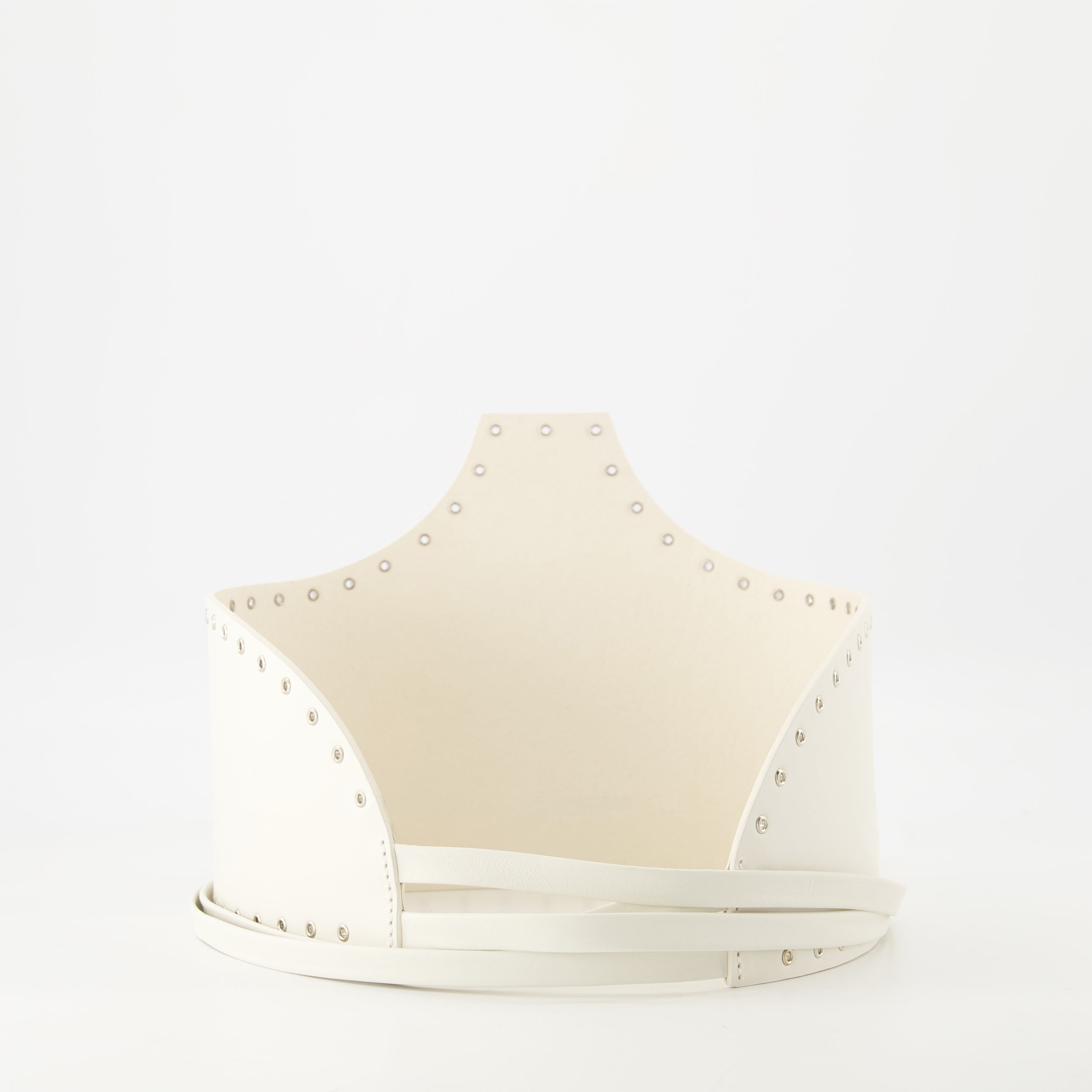 Cintos Cinto de Couro Lanny Iro Branco Femme