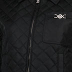 Chaquetas Chaqueta de Nylon Acolchada Versace Negro Femme