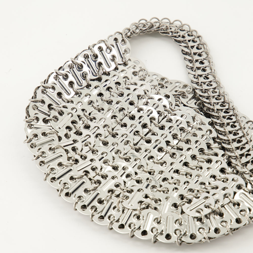 Sacs à main et épaule Sac iconic 1969 Moon Rabanne Argenté Femme