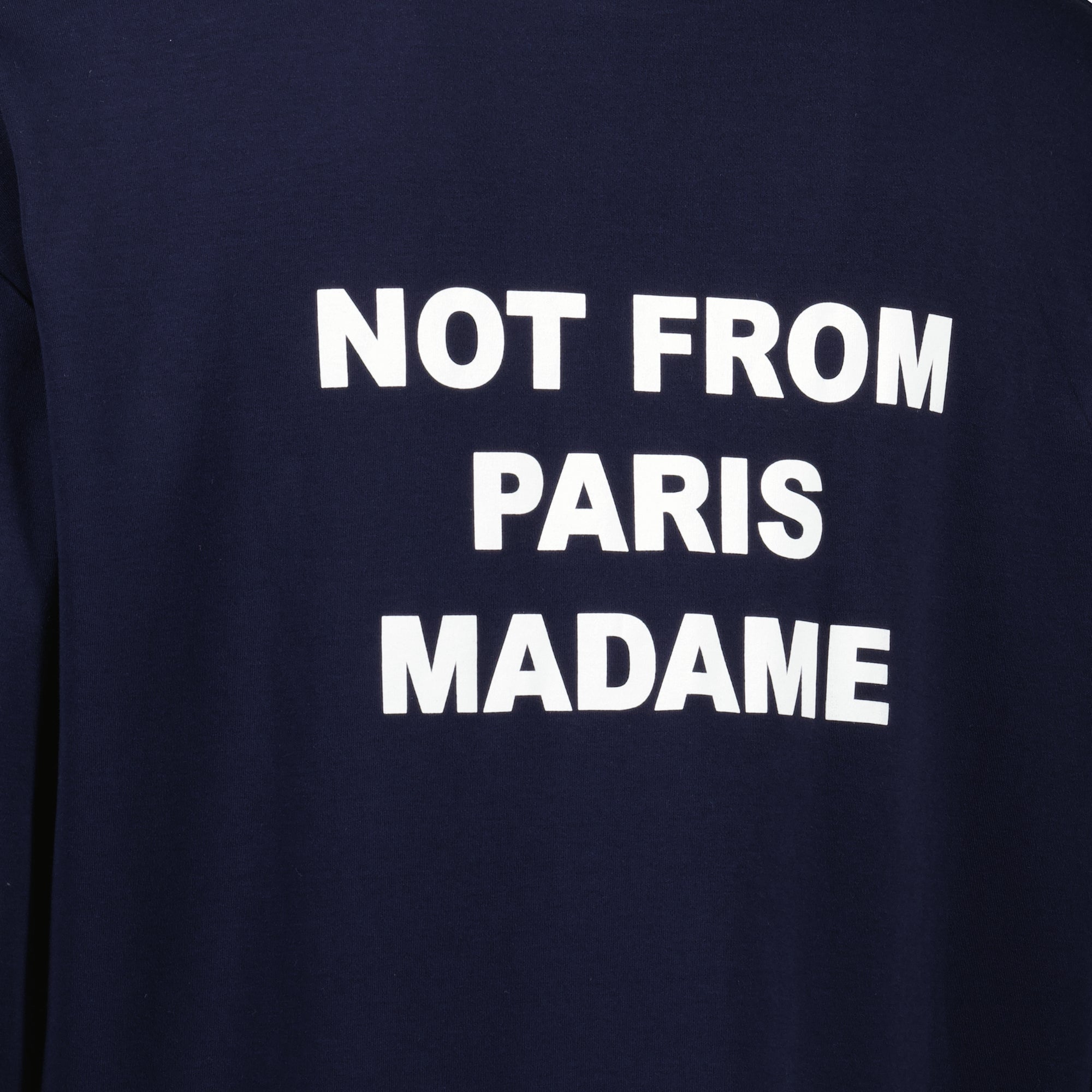 Imagen del artículo Camiseta de manga larga Slogan de la marca Drole De Monsieur para Hombre - Otoño-Invierno 2025 - Vista Detallada_2