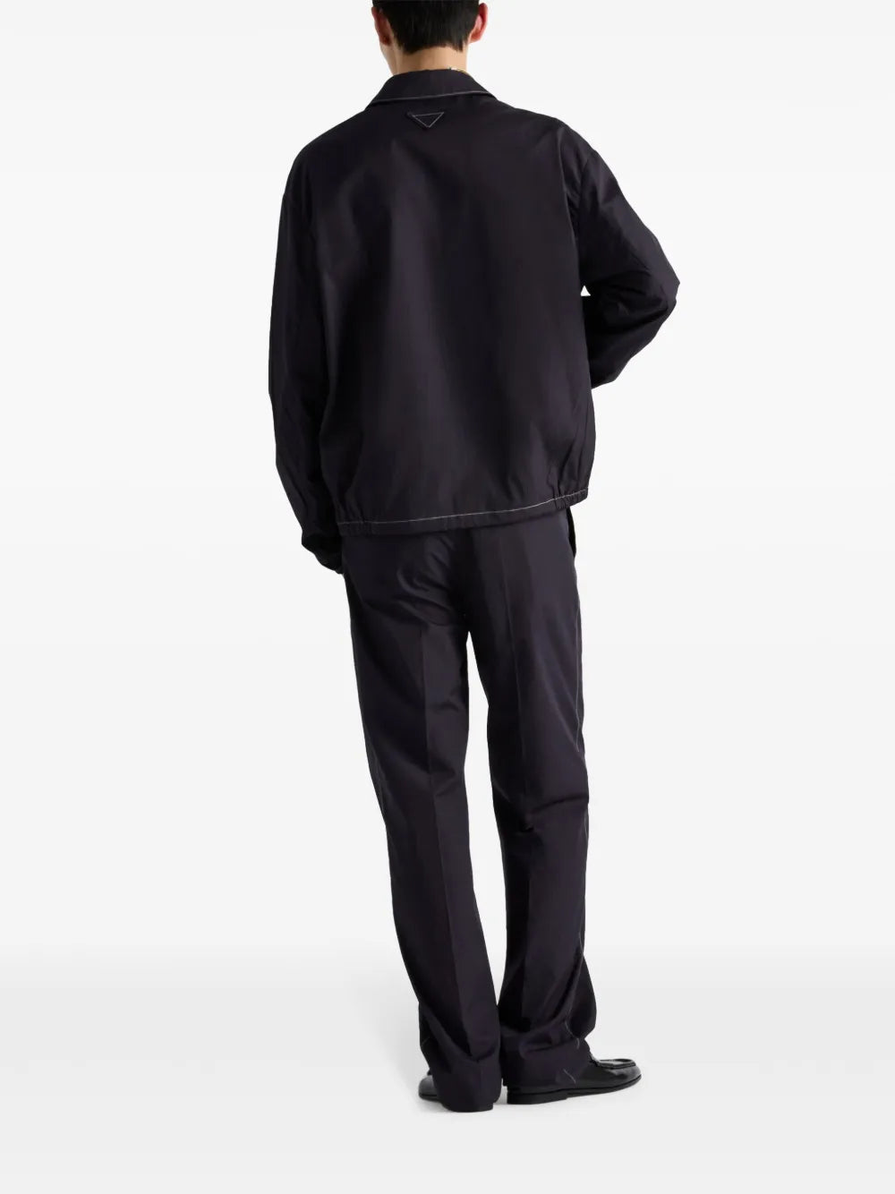 Pantalons Pantalon en coton Prada Bleu foncé Homme