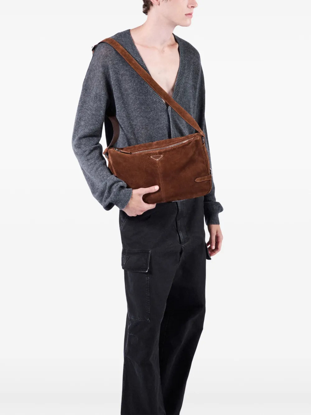 パンツ カーゴパンツ Prada 黒 Homme