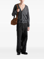 Pantaloni Pantaloni Cargo Prada Nero Homme