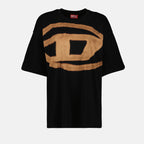 Tシャツ T-Shirt T-Boxt-Bleach Diesel 黒 Homme