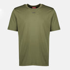 Imagen del artículo T-shirt T-Adjust-V en verde caqui de la marca Diesel para Hombre - Temporada Primavera-Verano 2026 - Vista Frontal